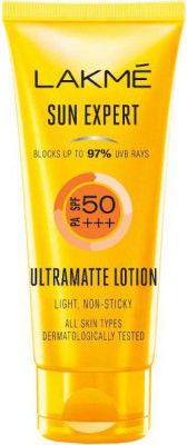 Lakmé Sun Expert Ultra Matte Lotion - SPF 50 PA+++  (50 ml)