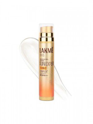 Lakme 9to5 Sun Expert 1% Nia-VIT C Aqua Gel Sunscreen SPF 50 PA++++ for Radiant Skin - 56g