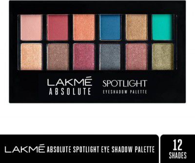 Lakme Absolute Spotlight Eye Shadow Palette 12 g (Smokin Glam)