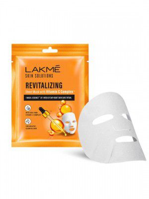 Lakme Skin Solutions Revitalizing Sheet Mask with Vitamin C Complex - 25ml