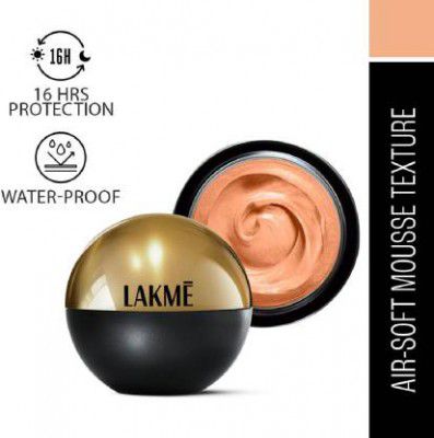 Lakme Xtraordin-airy Mattereal Mousse Foundation  (Rose Cr?me, 25 g)