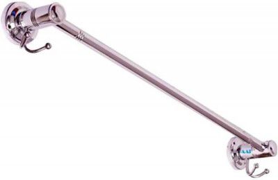 LAKSHAY CROME PLATED HEAVY DUTY HOOK TOWEL ROD 24 inch 1 Bar Towel Rod  (Stainless Steel Pack of 1)