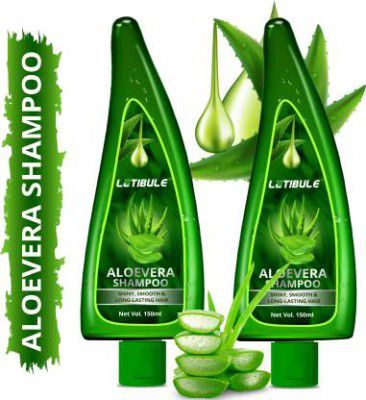 Latibule Aloe Vera Pure Shampoo for Anti-Dandruff & Anti-Hairfall, for Hair ReGrowth (300 ml)