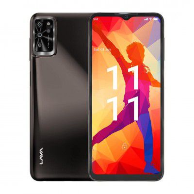 Lava Yuva Pro (3GB RAM, 32GB Storage) - Metallic Blue| 13 MP AI Triple Camera |Side Fingerprint Sensor| Long Lasting 5000 mAh Battery| 6.5 inch(16.5cm) HD+ Display