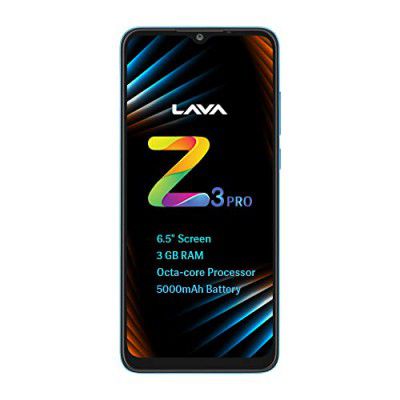 Lava Z3 Pro (3GB RAM, 32GB Storage)- Cyan | High Performance Octa core Processor| Big 5000 mAh Battery | 8MP AI Dual Rear Camera