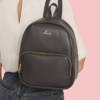 LAVIE Small 12 L Backpack HIGE265073M3  (Grey)