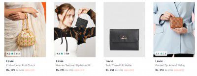 Lavie Wallets and Handbags Up to 88% off