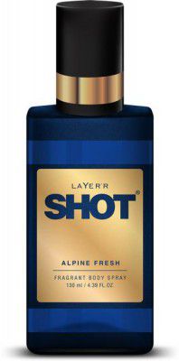 LAYERR Shot Alpine Fresh Body Spray for Men Body Spray - (130 ml)