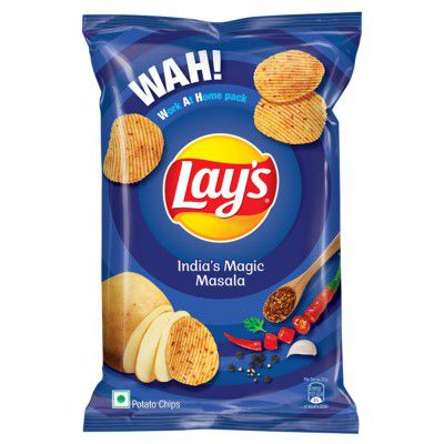 Lays Potato Chips - Masala Magic, 115gm/130gm (Weight May Vary)