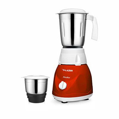 Lazer Hotshot 2 Jars 450W Mixer Grinder (RED)