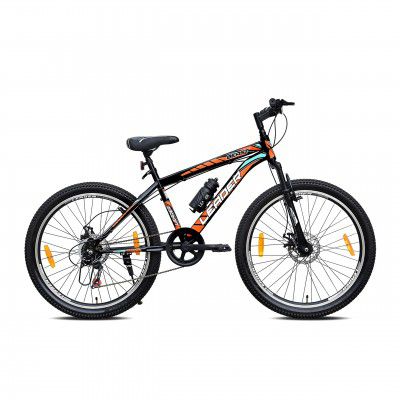 Leader Beast 26T Multispeed (7 Speed) Mountain Bike with Front Suspension & Dual Disc Brake - Ideal for 12 + Years (Frame: 18 Inches)