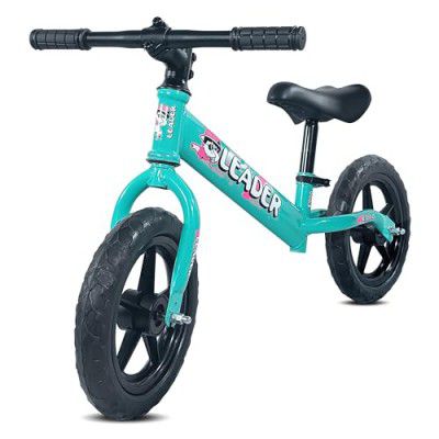 Leader Kiddo Kids Lightweight Pedal Free Balance Cycle for Ages 1 to 4 Years | Sea Green