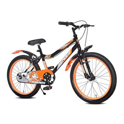 Leader Nitro Kids 20T Cycle Bike (SEMI-Assembled) with Steel Frame | Ideal for Age Group 7-10 Years