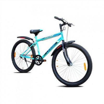 LEADER Scout 26T SEA Blue BLACK for Ride 26 T Mountain Cycle  (Single Speed, Blue, Black)