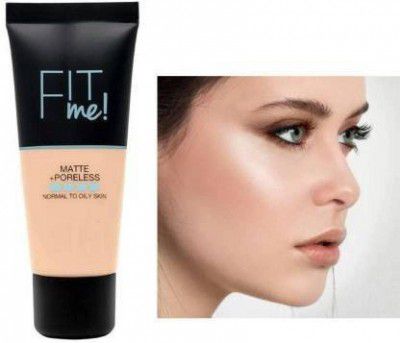 Lecherous Beauty New Fit Me Matte+Poreless Liquid Tube Foundation Natural 100g