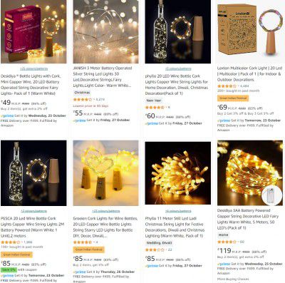 LED Decorative String Lights Starts ₹49 | Upto 95% Off