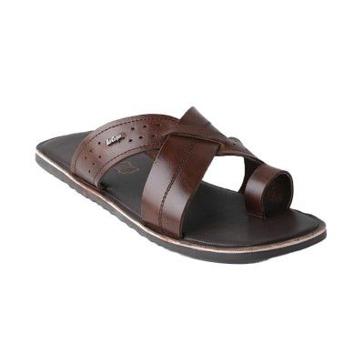 Lee Cooper Leather Regular Slipon Mens Slippers