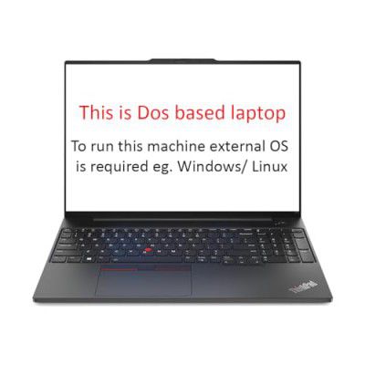 Lenovo 21JN004GIG ThinkPad E16 Intel Core i5 13th Gen 16inch Laptop (8GB RAM/512GB SSD/1Y Premier Support) 