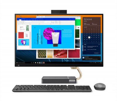 Lenovo IdeaCentre AIO 5 27” QHD IPS 11th Gen Core i7-11700T F0G4007QIN All-in-One Desktop (16GB RAM + 1TB SSD)