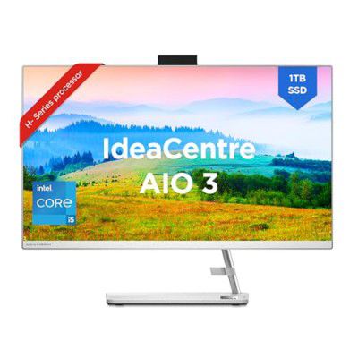 Lenovo IdeaCentre AIO 3 Intel i5-13420H (16GB/1TB SSD/Win11/MS Office 2021/5.0 MP +IR Camera), F0GJ00XBIN