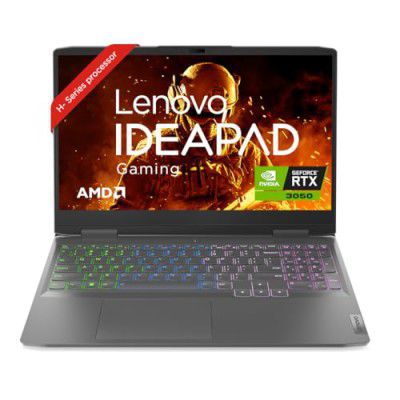 Lenovo IdeaPad Gaming 3 82SB00V4IN AMD Ryzen 5 6600H Gaming Laptop (8GB RAM + 512GB SSD)