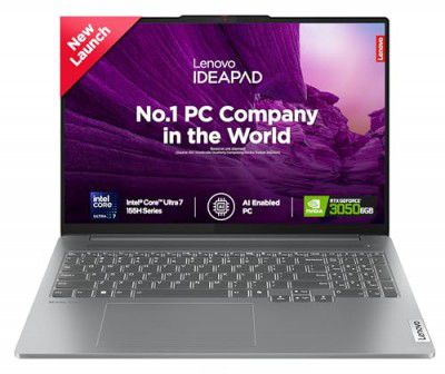 Lenovo IdeaPad Pro 5 Intel Core Ultra 7 83D4002NIN Laptop (16GB RAM + 1TB SSD + NVIDIA RTX 3050 6GB)