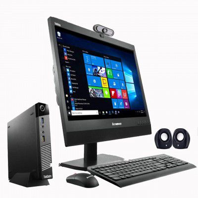 (Renewed) Lenovo Intel Core i5 4th Gen M93p-cr All-In-One Desktop (8 GB SSD + 500 GB RAM)