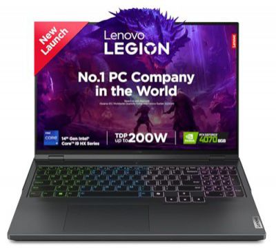 Lenovo Legion Pro 5 Intel Core i9-14900HX 83DF003PIN Gaming Laptop (32GB RAM + 1TB SSD + NVIDIA RTX 4070 8GB)