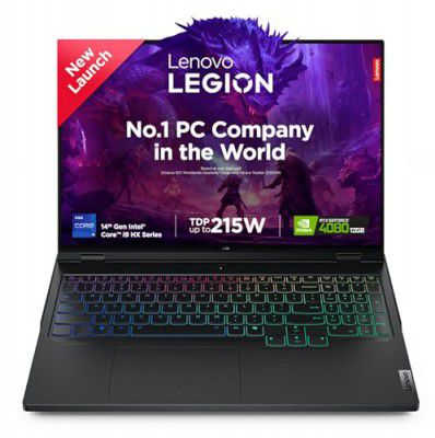 Lenovo Legion Pro 7 Intel Core i9-14900HX 83DE001HIN Gaming Laptop (32GB RAM + 1TB SSD + NVIDIA RTX 4080 12GB)