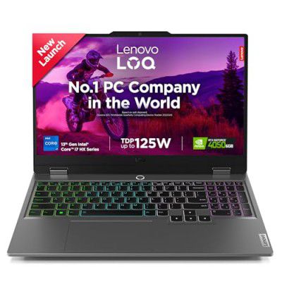 Lenovo LOQ 2024 13th Gen Intel Core i7-13650HX 83DV00LWIN Gaming Laptop (24GB RAM + 512GB SSD + NVIDIA RTX 4050 6GB)