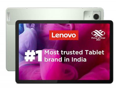 Lenovo Tab M11| 8 GB RAM, 128 GB ROM | 11 Inch, 90 Hz, 72% NTSC, 400 Nits FHD Display| Wi-Fi Only| Micro SD Support Upto 1 TB