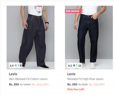 Levi's Clothing Up to 90% off