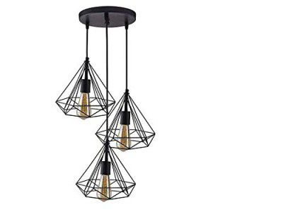 Lexton 60 Watt Pendant Light, Multicolor , Metal