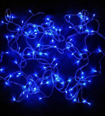 Lexton Decorative 5 Meter Rice Light (Blue, Pack of 2)