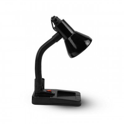 Lexton Stylish Table Lamp with Pen Stand | Black