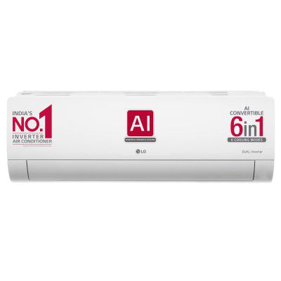 LG 1.5 Ton 4 Star AI DUAL Inverter Split AC (2023 Model, RS-Q19ENYE1)