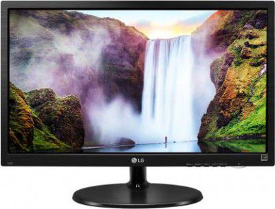 LG 18.5 inch HD LED Backlit TN Panel Monitor (19M38HB-B.BTRS) 