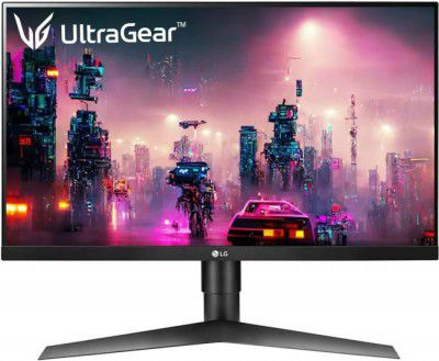 LG 27 inch Full HD LED Backlit IPS Panel Height Adjustable Stand Gaming Monitor (27GL650F)  