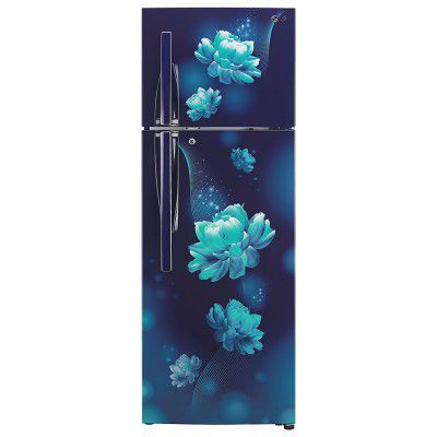 LG 308 Litres 2 Star Frost Free Inverter Double Door Refrigerator (Door Cooling+, GL-T322RBCY.ABCZEB, Blue Charm)