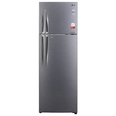 LG 360 Litres 2 Star Frost Free Inverter Double Door Refrigerator (GL-S402RDSY.DDSZEB)