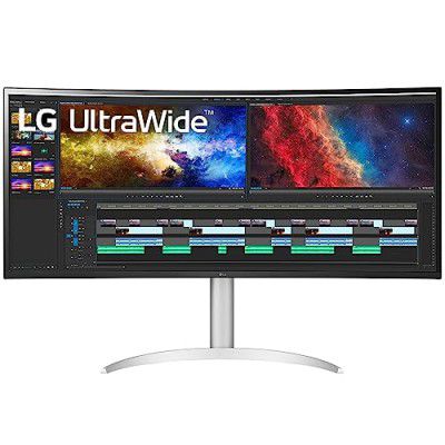 LG 38" Qhd IPS 38Wp85C-W Ultrawide Monitor Curved