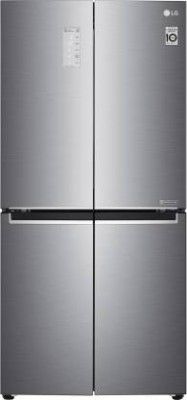 LG 594 L Frost-Free Inverter Linear Wi-Fi Side-By-Side Refrigerator (GC-B22FTLPL, Platinum Silver lll, Hygiene Fresh+ | Door Cooling+, 2019 Model)