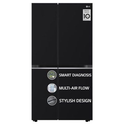 LG 655 L  GL-B257HWBY Frost Free Inverter Side-by-Side Refrigerator