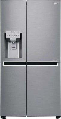 LG 668 L Inverter Linear Frost Free Side-by-Side Refrigerator (GC-L247CLAV)