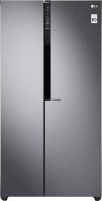 LG 679 L Frost Free Side by Side Refrigerator (GC-B247KQDV)