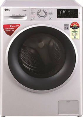 LG FHT1207ZNL 7kg Fully Automatic Front Load Washing Machine with In-built Heater