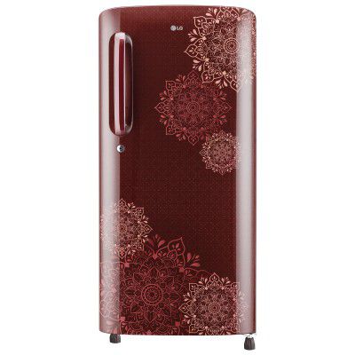 LG 190 L 3 Star Direct-Cool Single Door Refrigerator (GL-B201ARRD)