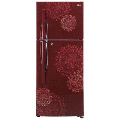 LG 260 L 2 Star Frost-Free Smart Inverter Double Door Refrigerator (GL-N292RRRY)