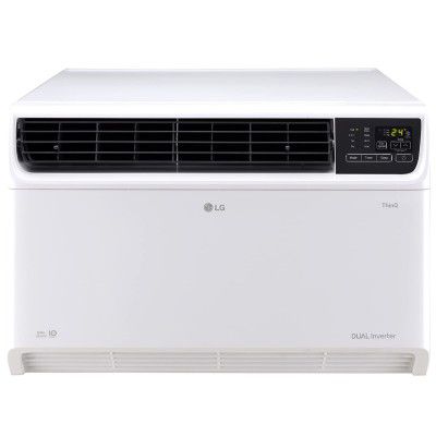 LG RW-Q18WWXA 1.5 Ton 3 Star Wi-Fi DUAL Inverter Window AC (Copper, Convertible 4-in-1 cooling, 2023 Model)