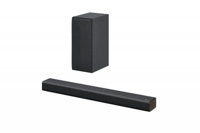 LG Soundbar S40Q, 300W Dolby Digital Soundbar for TV with Subwoofer, 2.1Ch Home Theatre System, Deep Bass, Bluetooth, HDMI